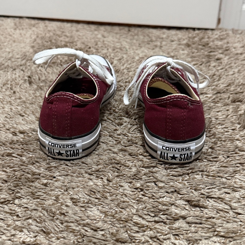 Converse Burgundy Sneakers - Picture 5 of 7